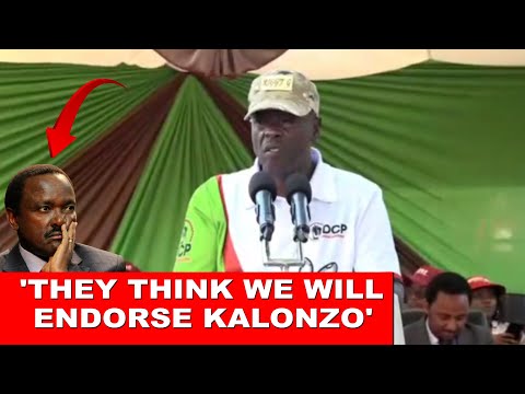 Видео: Наконец-то Гачагуа рассказал, почему они не поддержат Калонзо на пост следующего президента!