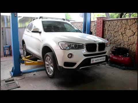 Видео: Устранение постороннего звука в ногах при 1500 1700 оборотах на BMW X3 2016  БМВ X3 2,0