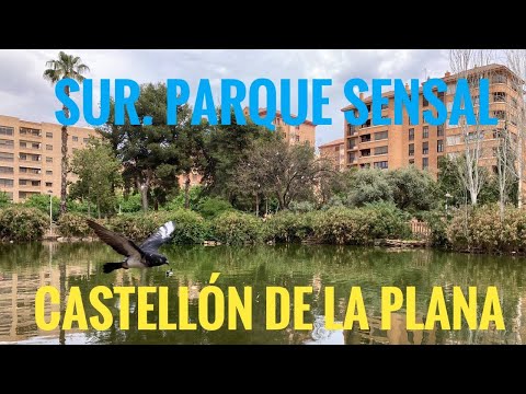 Видео: # 301 Castellon de la Plana. Кастельон де ла Плана. Районы Города. Sur. Parque Sensal. Кастейон