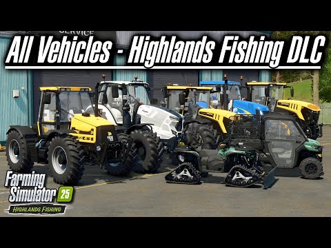 Видео: Совершенно новая техника — дополнение Highlands Fishing | Farming Simulator 25