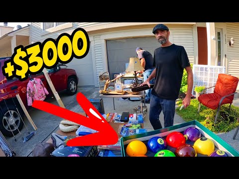 Видео: самые ПОТРЯСАЮЩИЕ гаражные распродажи в нашем районе за всю историю!