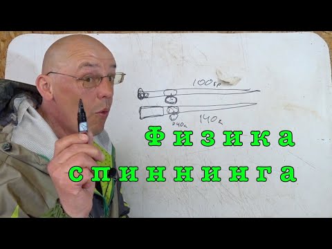 Видео: ВЕС спиннинга или БАЛАНС. А так ли важен вес?