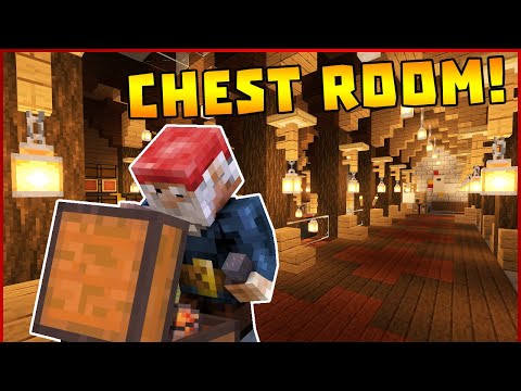 Видео: Огромен Chest Room! - Гномски Приключения  в Minecraft #27