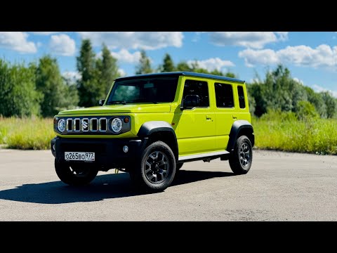 Видео: SUZUKI JIMNY - теперь с пятью дверьми. Мужская игрушка или Мини Купер из мира рамных внедорожников
