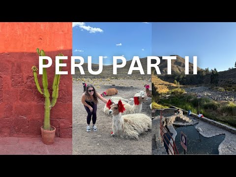Видео: ПЕРУ част 2 | Арекипа и долината Колка (диви животни, термални извори)