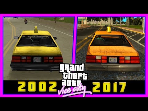 Видео: КАК ВЫГЛЯДИТ НОВАЯ GTA Vice City 2018: Сравнение с GTA Vice City 2002