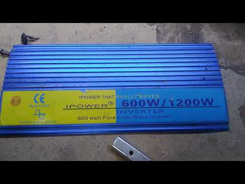 Видео: Повышение мощности китайского инвертора 12-220В