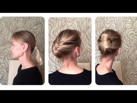 Видео: Жидкие, тонкие волосы! Три быстрые прически!!!