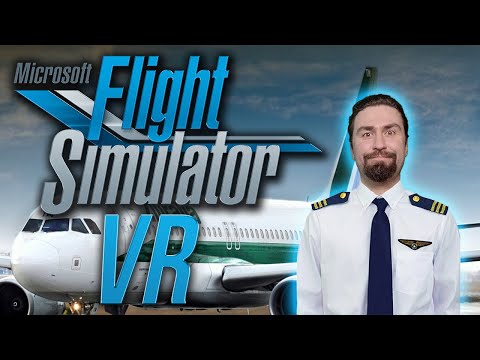 Видео: Вот для этого и нужен VR! Microsoft Flight Simulator 2020 VR. Из Милана в Женеву на a320 neo.