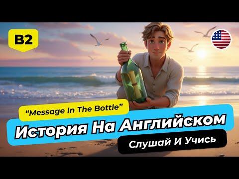 Видео: 🚀 Английский B1-B2: ПОЛНОЕ Погружение с Историей "The Message in the Bottle"