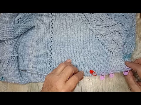 Видео: Самый простой способ выполнения классической вытачки при вязании изделия сверху.