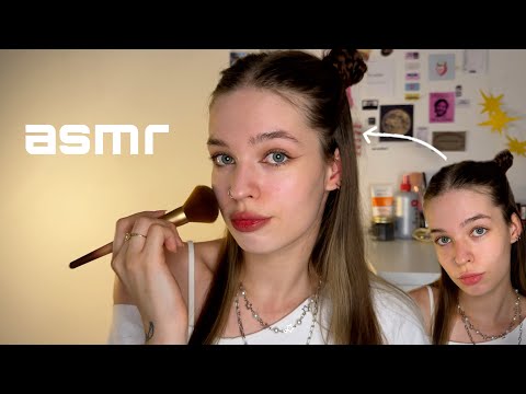 Видео: ASMR делаю себе макияж🎀 (я не умею)