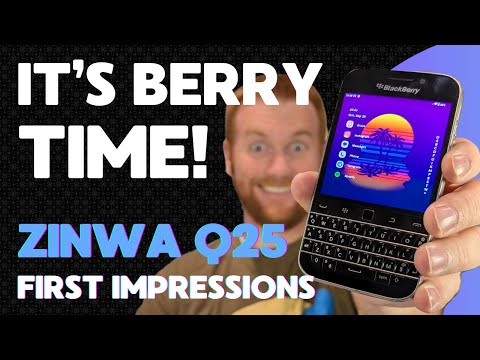 Видео: Новый BlackBerry Classic (Zinwa Q25): первые впечатления | Ренессанс QWERTY продолжается!