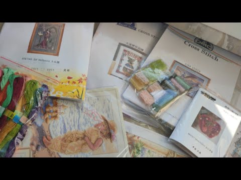Видео: Обзор перевыпуск Dimensions, Mill Hill, Bella Filipina #вышивка #crossstitch 