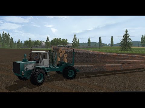 Видео: Обзор Т-150 ЛЕСОВОЗ!!! для Farming Simulator 17!!!