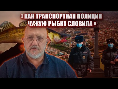 Видео: Как Транспортная полиция чужую рыбку словила | Журналистские расследования Евгения Михайлова