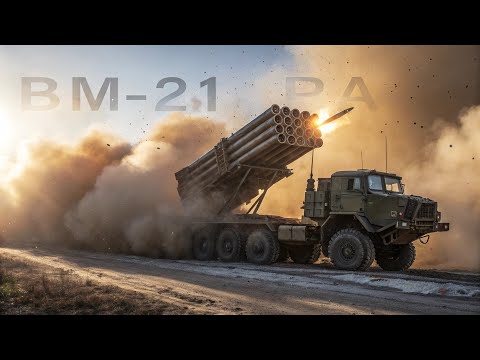Видео: 🚀 BM-21 Grad MLRS: Невероятная Мощь Советской Артиллерии 💥 История, Технологии и Тайны!
