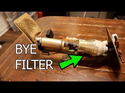 Видео: Замена топливного фильтра Subaru Forester XT 2005 года и установка Walbro 255 л/ч