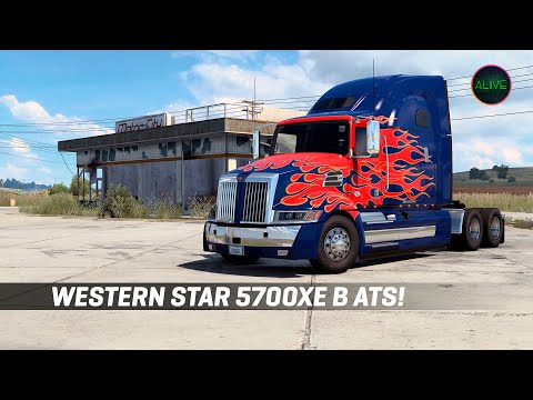 Видео: НОВЫЙ ГРУЗОВИК В #ATS - WESTERN STAR 5700XE - ОБЗОР