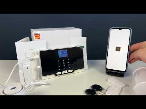 Видео: Настройка Комплекты охранной GSM/WIFI сигнализации Ps-Link G20B с датчиками