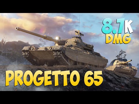 Видео: Progetto 65 - 7 Kills 8.7K DMG - Хороший вклад! - Мир Танков