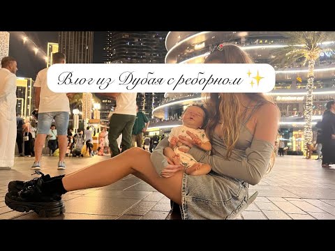 Видео: Влог с реборном из Дубая ❤️ Прогулка с реборном Чейзом🤗Полетели на вертолёте над Дубаем🤩