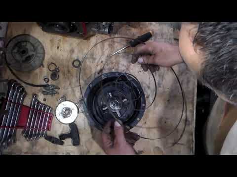 Видео: Ремонт ручного  стартера мотоблока.Мотоблок дизельный FORTE HSD1G-105 (6.0 л.с.)
