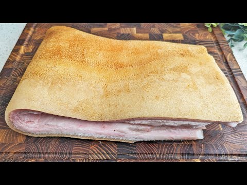 Видео: Я беру само дешевое и тонкое свиное сало! Настолько вкусно, что все спрашивают рецепт