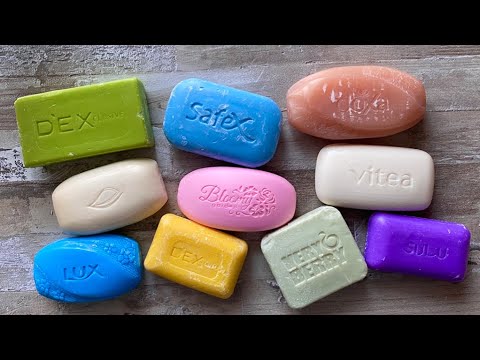 Видео: ASMR Soap cutting | Soap Carving|Резка мыла  | ASMR