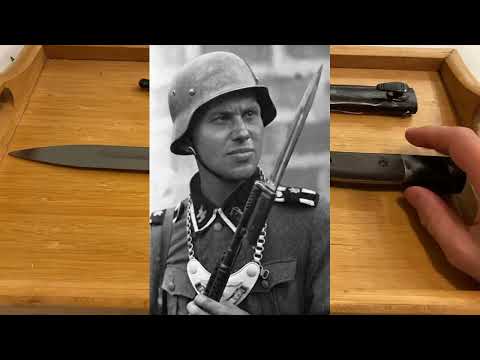 Видео: Штык маузера к98 (третий рейх) с озона