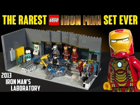 Видео: САМЫЙ РЕДКИЙ набор LEGO Iron Man из всех: «Лаборатория Железного человека» 2013 года (да, это офи...
