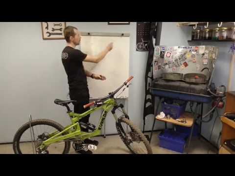 Видео: Как отрегулировать вилку и подвеску велосипеда.