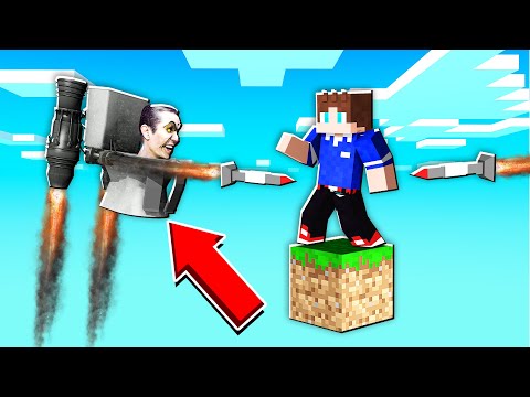 Видео: ЗАСТРЯЛ С ДЖИМЕНОМ НА ОДНОМ БЛОКЕ В МАЙНКРАФТ 100% ТРОЛЛИНГ МУЛЬТИК SKIBIDI TOILET ХАРДИ