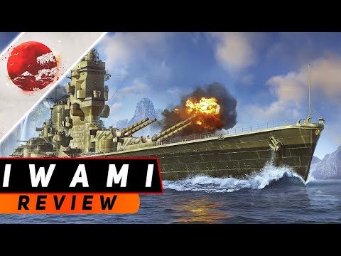 Видео: ЛИНКОР IWAMI! МОЗГИ И ТОРПЕДЫ ОТ ШИМПАНЗЕ! ОБЗОР! МИР КОРАБЛЕЙ/WORLD OF WARSHIPS