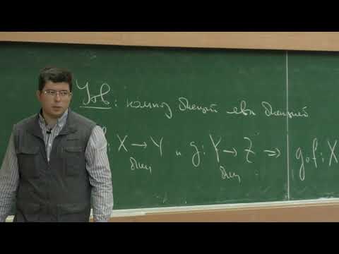 Видео: Шапошников С. В. - Математический анализ Ч. 1. - 4. Биекция. Мощность множеств