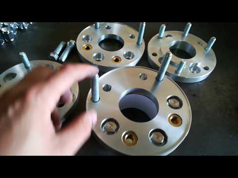Видео: Переходные проставки 5х120 - 6х139,7