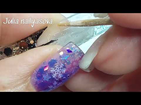 Видео: ОЧЕНЬ ДЛИННЫЕ ШИКАРНЫЕ НОГТИ ОЧЕНЬ КРАСИВО ЗОЛОТЫЕ 💅💅