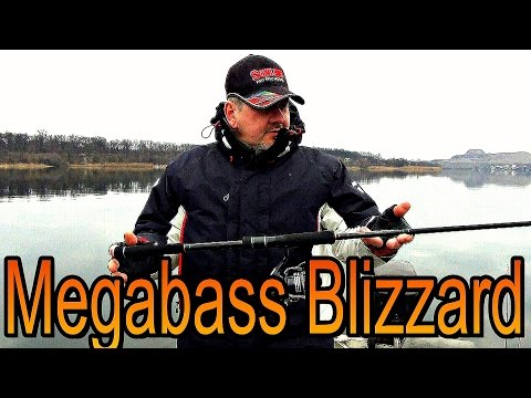 Видео: Обзор после теста спиннинга MEGABASS BLIZZARD BULLET LAUNCHER 2,60м 10,5гр - 32гр.