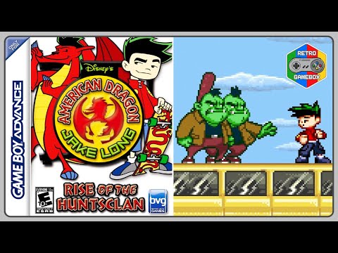 Видео: American Dragon Jake Long GBA Rise of the Huntsclan | Американский дракон: Джейк Лонг прохождение