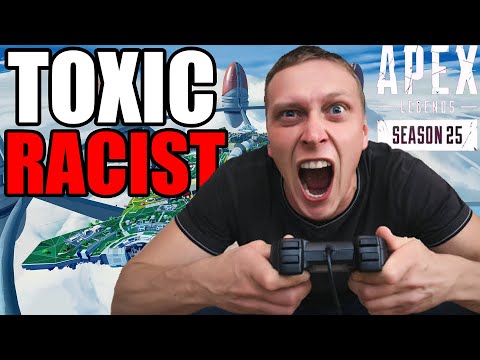 Видео: Токсичный расист-напарник злится из-за пустяков... (Apex Legends)