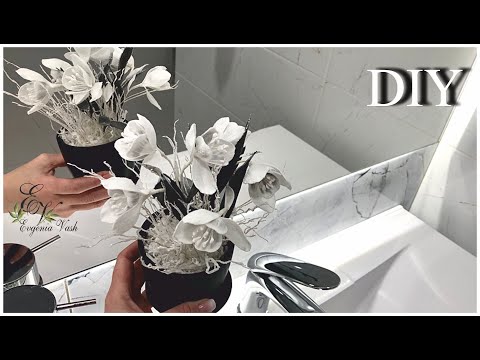 Видео: МК 💣 хрустальный ПОДСНЕЖНИК + ВЕНИК | DECOR with your own hands
