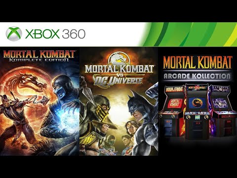 Видео: Все игры Mortal Kombat на Xbox 360