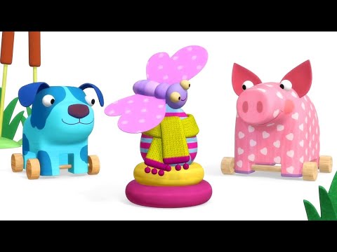 Видео: Деревяшки 🦆 Утёнок 🧡 Мультики для малышей ✨ Super Toons TV
