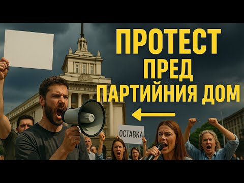 Видео: 🔴 НА ЖИВО: Вот на недоверие + протест пред парламента! Ще падне ли правителството на Желязков?