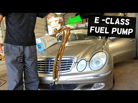 Видео: MERCEDES W211 Как снять и заменить топливный насос E200 E230 E240 E280 E320 E350 E500 E550 E55 E63