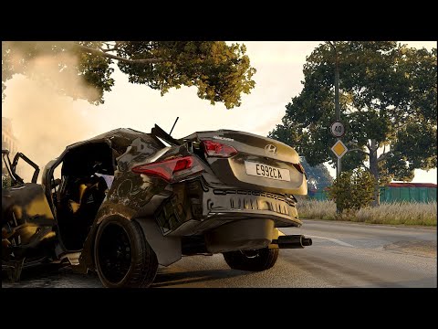 Видео: Аварии на реальных событиях в BeamNG.Drive #8