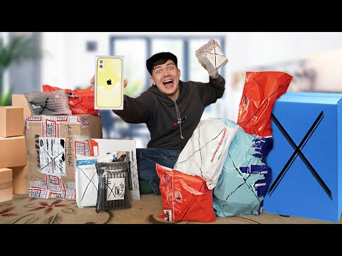 Видео: Купили кучу потерянных посылок на почте, а там...