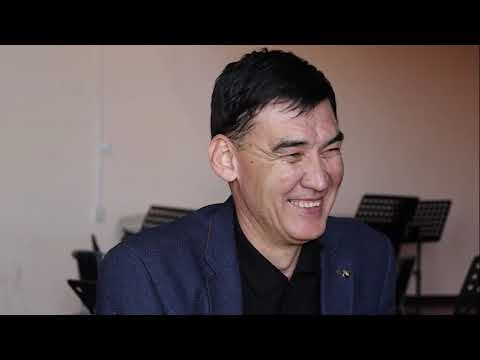 Видео: "Өнердегі өмірім" бағдарламасы, Мұхтар Рахманқұловпен сұхбат.