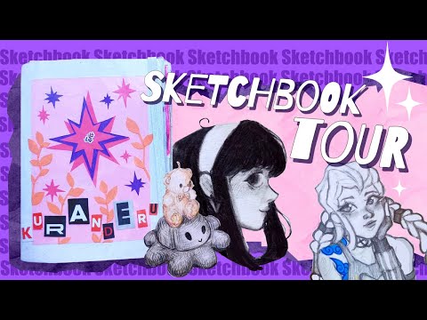 Видео: Обзор самодельного скетчбука!