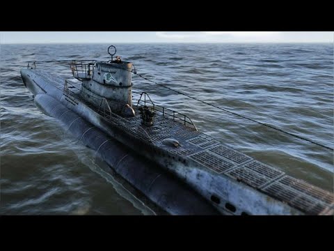 Видео: UBOAT - Подрыв на вражеской , магнитной мине!